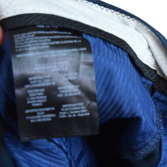 Volcom Navy Chino Shorts Size 40 Skatecore Casual Coastal Prep - Picture 4 of 8